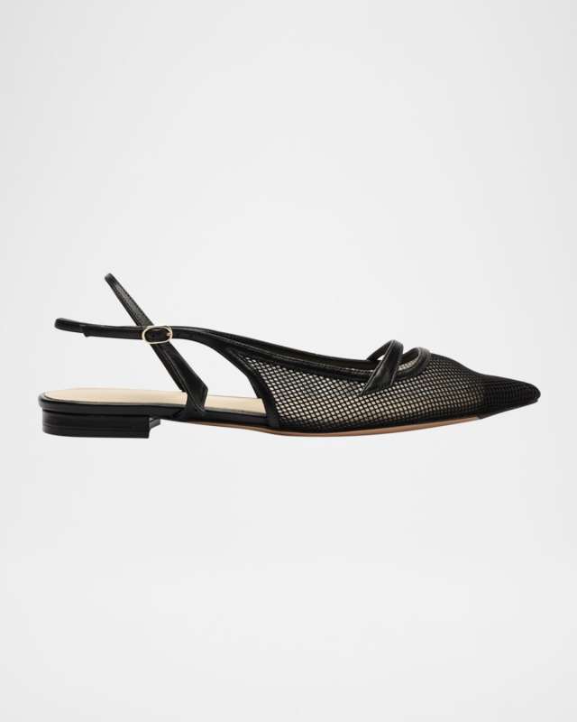 Tita Mesh Slingback Flats